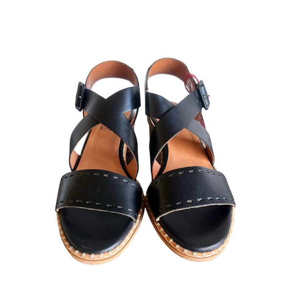 Pikolinos Blane Women's Leather Heeled Sandal Size 40 aka 9 #B1457